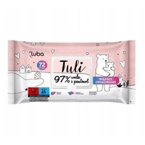 LUBA Tuli Nawilżane chusteczki dla dzieci 97% woda i pantenol, 72szt.