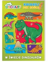 Lubię Dinozaury. Koloruj bez końca Media Service Zawada Sp. z o.o.
