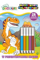 Lubię Dinozaury Numerkowe Kolorowanki Media Service Zawada Sp. z o.o.