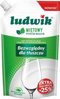 Ludwik 450G Płyn D/Naczyń Uzup. Miętowy /959 - Ludwik