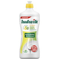 Ludwik, Płyn, Cytrusy & Zielona Herbata, 900G