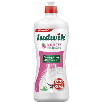 Ludwik Płyn Do Naczyń Malina 900G - Ludwik