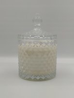 Luksusowa Świeca Sojowa w Kryształowym Szkle - 600 ml