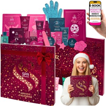 LUKSUSOWY KALENDARZ ADWENTOWY DLA NASTOLATKI KOSMETYKI ADWENT • 24 Kosmetyki • PREZENT DLA MAMY CÓRKI ŻONY NA ŚWIĘTA + EBOOK-3 - Estetica Home SPA