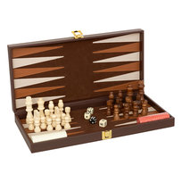 Luksusowy Zestaw Szachy i Backgammon 2w1, gra planszowa, Atmosphera Atmosphera