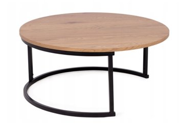 Lula Okrągły Stolik 80 Cm Do Salonu Loft (E1901) - Inny producent