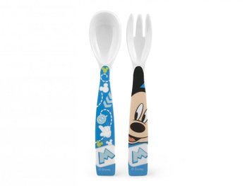 Lulabi, Myszka Mickey, Sztućce dla dziecka, 6m+ - Lulabi