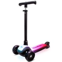 LUMI RIDE Hulajnoga trójkołowa balansowa składana regulowana Platforma LED 7 kolorów 20 programów czarny Sun Baby