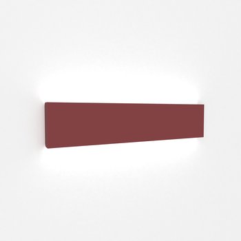 LUMICOM | BAND applique, STRIP LED, 17W/m, 4000K, metallo, rosso cowhide, L.50 - LUMICOM