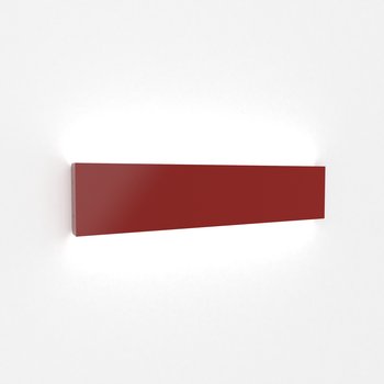 LUMICOM | BAND applique, STRIP LED, 17W/m, 4000K, metallo, rosso lucido, L.50 - LUMICOM