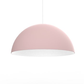 LUMICOM | CASSIS Sospensione, 1XE27, max 42W, metallo, rosa/bianco, D40cm - LUMICOM