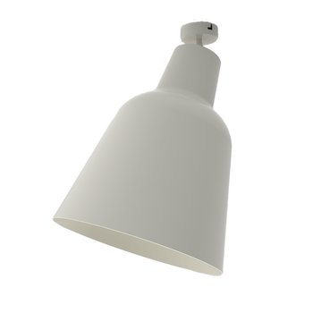 LUMICOM | DONG Plafoniera, 1X E27, max 42W, metallo, bianco lucido, D.33cm - LUMICOM