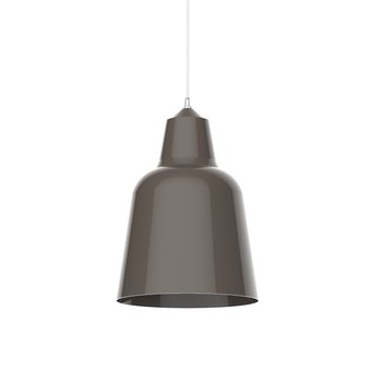 LUMICOM | DONG Sospensione, 1X E27, max 42W, metallo, grigio tortora, D.33cm - LUMICOM