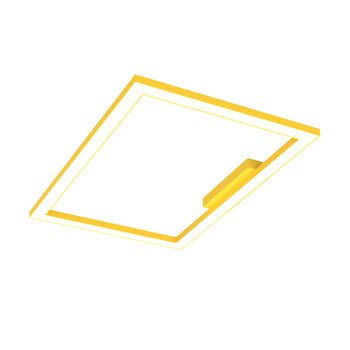 LUMICOM | FLOOR Plafoniera, STRIP LED, 38W/m, 3000K, metallo, giallo, 40x60cm - LUMICOM