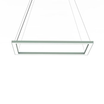 LUMICOM | FLOOR Sospensione, STRIP LED, 38W/m, 3000K, metallo, verde iceberg, 40x60cm - LUMICOM