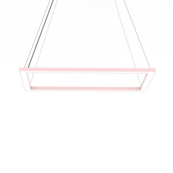 LUMICOM | FLOOR Sospensione, STRIP LED, 38W/m, 4000K, metallo, rosa, 40x60cm - LUMICOM