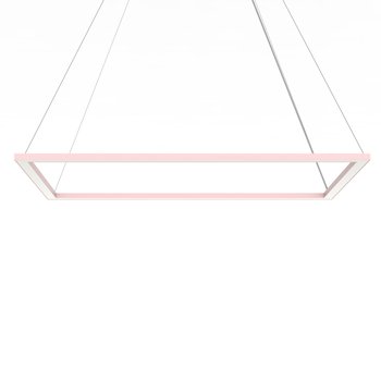 LUMICOM | FLOOR Sospensione, STRIP LED, 58W/m, 4000K, metallo, rosa, 60x90cm - LUMICOM