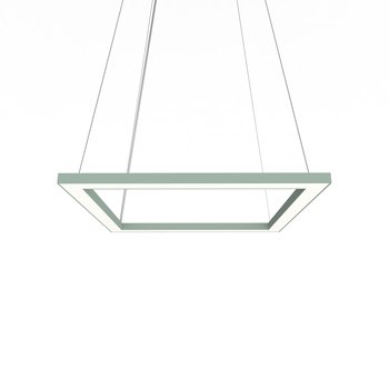 LUMICOM | FRAME Sospensione, STRIP LED, 30W/m, 3000K, metallo, verde, L40cm - LUMICOM