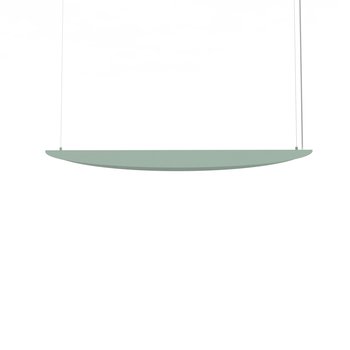 LUMICOM | MIRROR 1X Sospensione, STRIP LED, 17W/m, 3000K, metallo, Verde iceberg, L90cm - LUMICOM