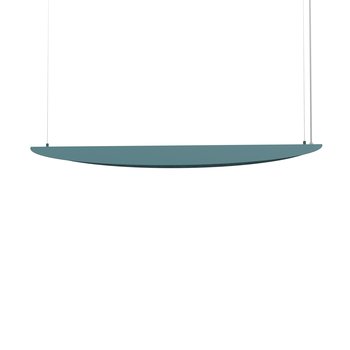 LUMICOM | MIRROR 1X Sospensione, STRIP LED, 17W/m, 4000K, metallo, blu mediterraneo, L90cm - LUMICOM