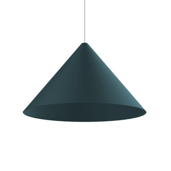 LUMICOM | PINOCCHIO Sospensione, 1X E27, max 42W, metallo, blu mediterraneo, D.50cm - LUMICOM