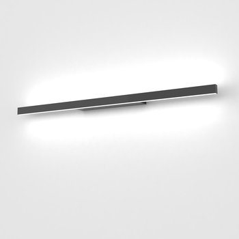LUMICOM | RIFT applique l, STRIP LED, 30W/m, 4000K, metallo, nero lucido, L.90 - LUMICOM