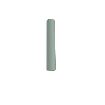 LUMICOM | ROND Plafoniera, 1x GU10, max 33W, metallo, verde iceberg, D.6cm x H30cm - LUMICOM
