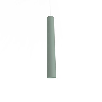 LUMICOM | ROND Sospensione, 1X GU10, max 33W, metallo, verde icerberg, H.40cm - LUMICOM