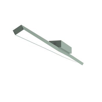 LUMICOM | TORX 1X Plafoniera, STRIP LED, 17.4W/m, 4000K, metallo, verde iceberg, L100cm - LUMICOM