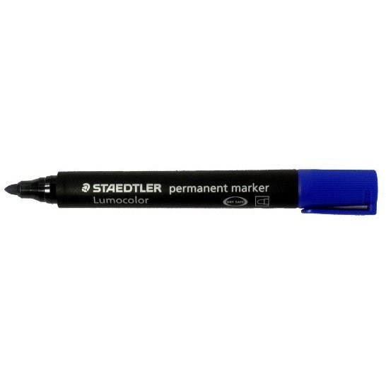 Lumocolor Marker Permanent, niebieski