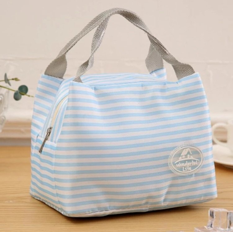 Lunch Box Bags Torba Termiczna Na Jedzenie W Paski Inny Producent Sport Sklep Empik Com