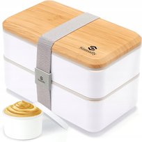 Lunch box Sinnsally 1400 ml Biały