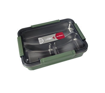 Lunch Box Śniadaniowy Premium Obiadowy Pojemnik 880Ml Stal Nierdzewna - DMR