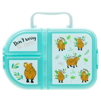 Lunchbox, Be Capy!, 3 Komory, Fioletowy - Empik
