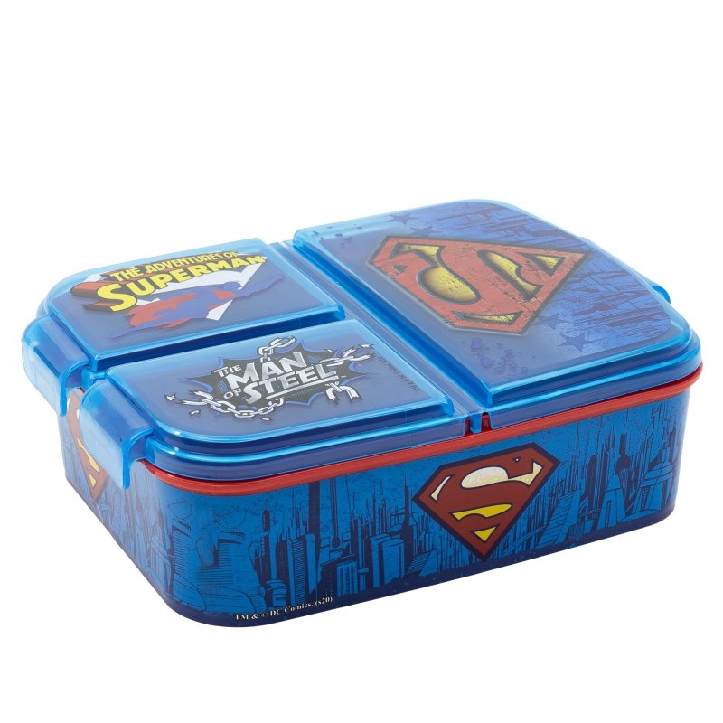 Zdjęcia - Pojemnik na żywność Lunchbox Dzielona śniadaniówka Superman