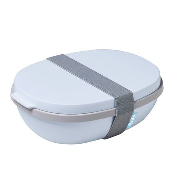 Lunchbox pudełko na jedzenie Mepal Ellipse Duo - nordic blue - Mepal