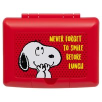 Lunchbox, Snoopy, czerwony Empik