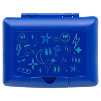 Lunchbox, Square It!, 2 Przegrody, Niebieski