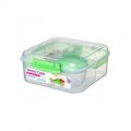 Lunchbox wielokomorowy SISTEMA Bento Cube To Go, 16,8x18,6x7,7 cm&nbsp;-&nbsp;Sistema