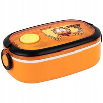 Lunchbox ze sztućcami śniadaniówka z przegródkami Garfield 900 ml Kite