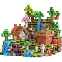 Lunelii Bricks - Kreatywne magnetyczne klocki konstrukcyjne – 100 elementów Inna marka