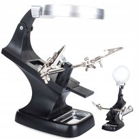Lupa Verk Group, Trzecia Ręka 10 Led Uchwyt Lutowania 3X 4.5X