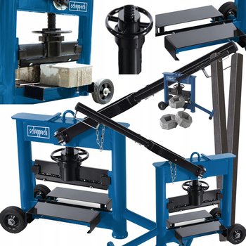 Łuparka Gilotyna Przecinarka Ręczna Do Kamienia Kostki Scheppach Hsc130 - SCHEPPACH