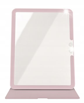 LUSTERKO DO MAKIJAZU Z PODŚWIETLENIEM LED RÓŻOWE USB-C 2000mAh 3500-7000K - Inna marka