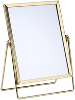 Lusterko stojące prostokątne złota ramka 18,5x9x23,5cm Articasa Arti Casa