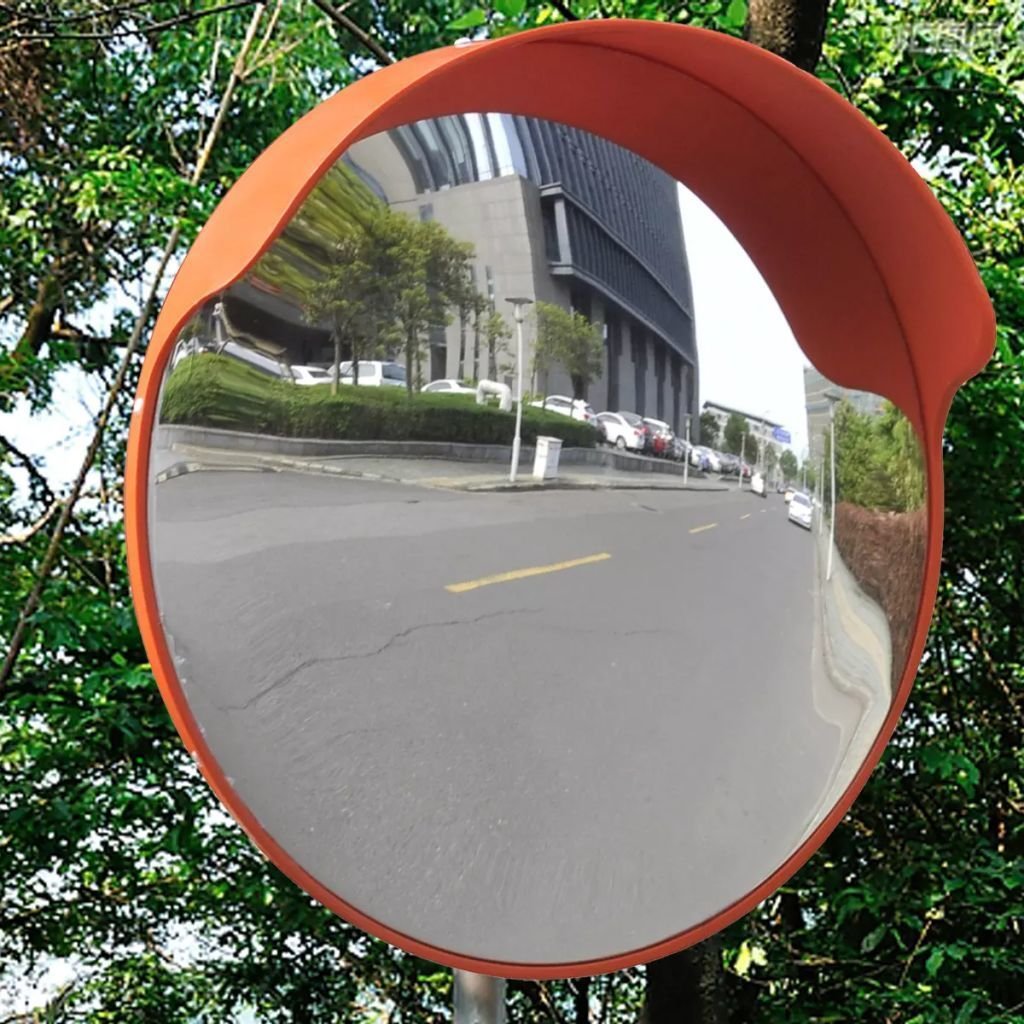Zdjęcia - Artykuły BHP VidaXL Lustro drogowe, 45 cm, plastik, pomarańczowe 