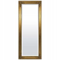 LUSTRO FAZOWANE ZŁOTE 130x52cm STYLOWE PROSTOKĄTNE 50 Inna marka