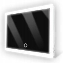 LUSTRO ŁAZIENKOWE LED 100x80 WŁĄCZNIK DOTYKOWY