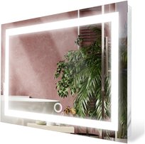 LUSTRO ŁAZIENKOWE LED 80x60 WŁĄCZNIK DOTYKOWY