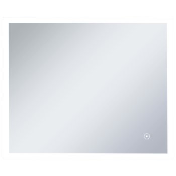 Lustro łazienkowe VIDAXL, srebrne, 60x50 cm - vidaXL